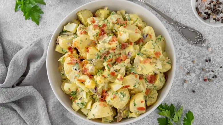The Secret Ingredient For Potato Salad With A Punch