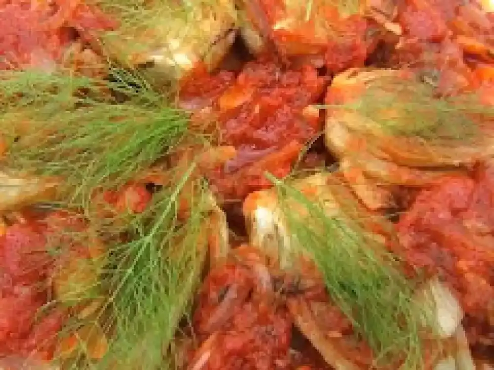 Recipe for fennel with pastis in a saucepan