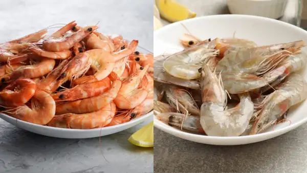 ¿Por qué algunos camarones son rosados ​​y otros grises? La diferencia no está relacionada con la frescura