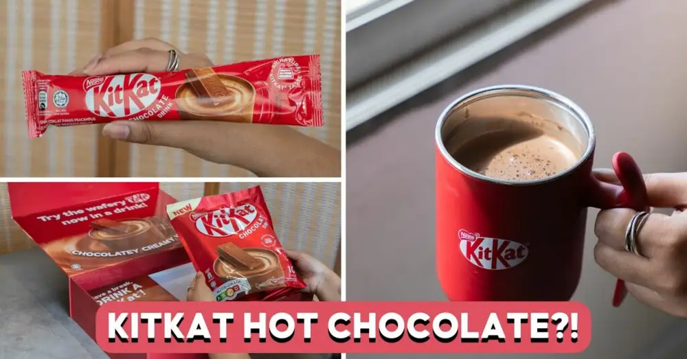 KitKat tiene una nueva bebida de chocolate 3 en 1 que sabe como la original.