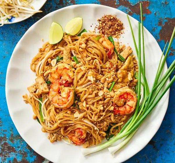 Authentic Pad Thai with Prawns