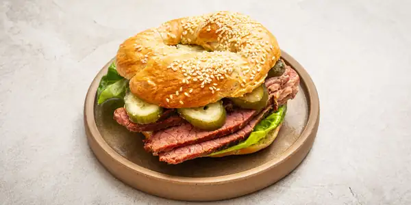 Obwarzanek Krakowski (Kraków-Style bagel) With Salt Beef Brisket Recipe