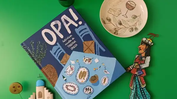 The book to learn how to cook all the recipes from Greek tavernas