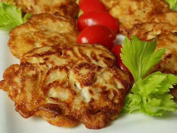 Hamburguesas de yogur con pollo