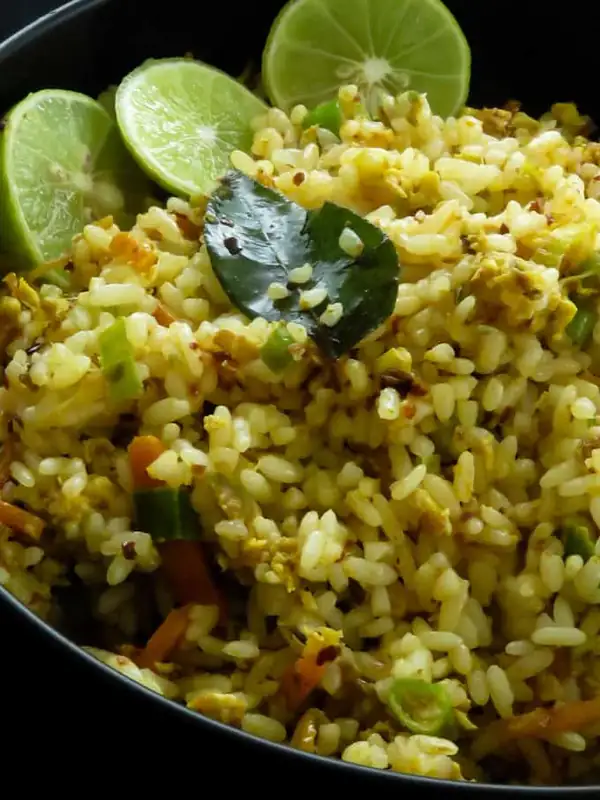 vegetable fried rice(spicy)