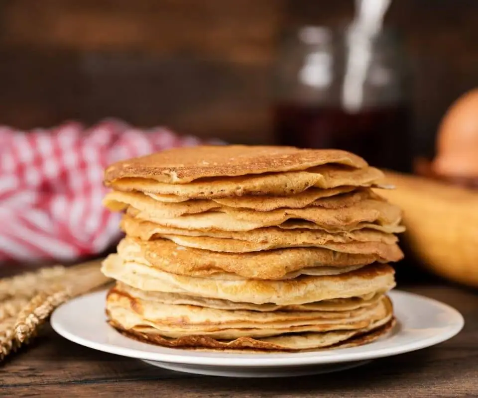 Receta de Nalysnyky (crepes dulces ucranianas)