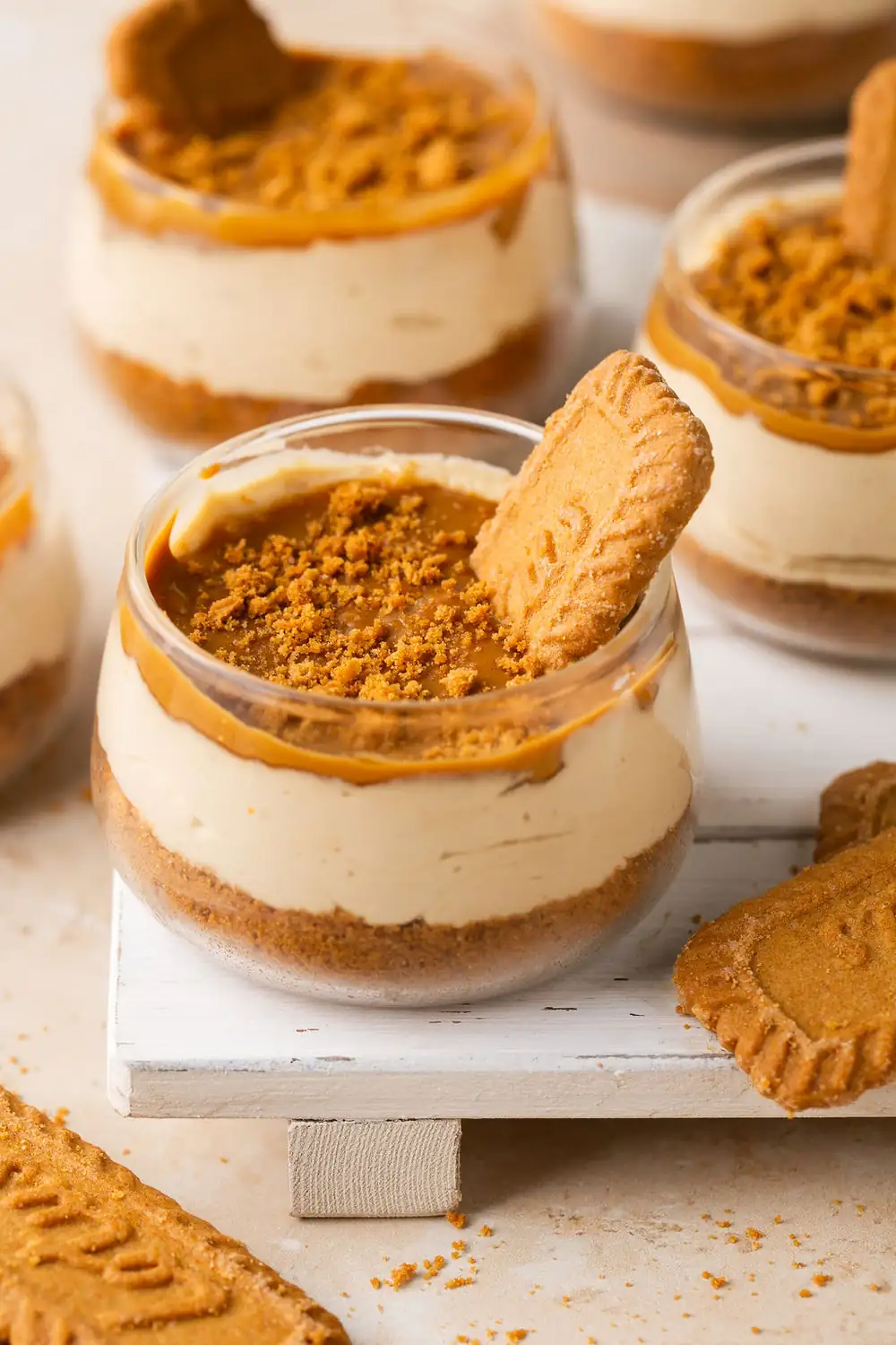 No-Bake Biscoff Cheesecake Cups