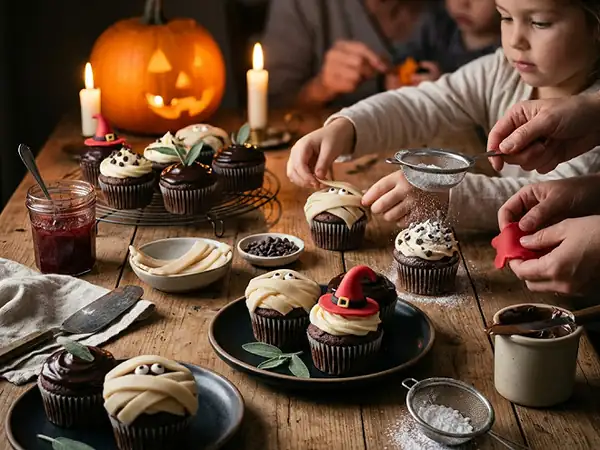 Halloween cupcakes in 1 hour: decorated and irresistible