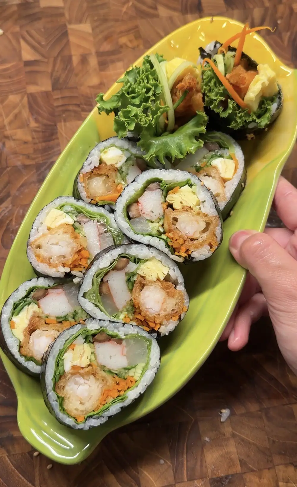 Shrimp Tempura Kimbap
