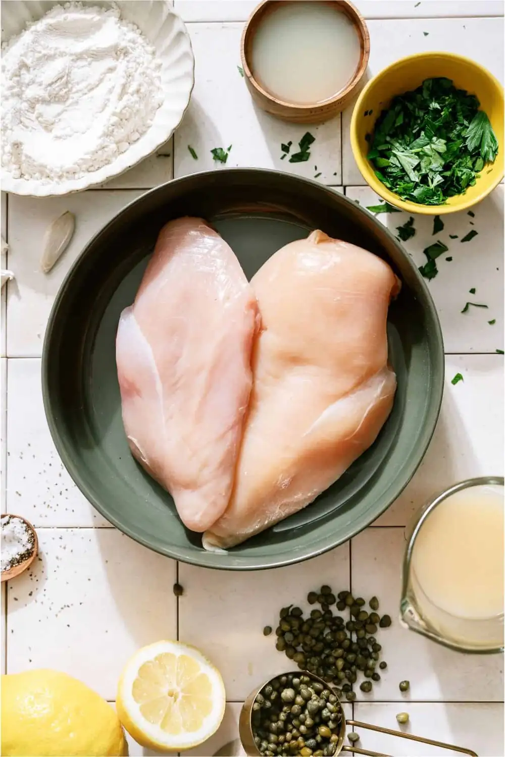 Receta de piccata de pollo de 30 minutos