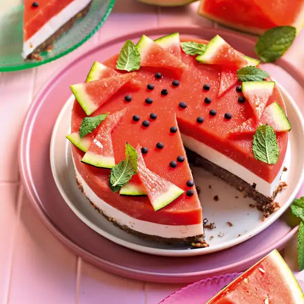Watermelon cake