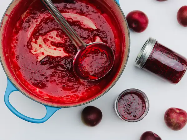 Receta de mermelada de ciruela y frambuesa