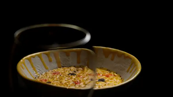 En Le Calandre, un risotto sigue siendo lo más atrevido de la carta