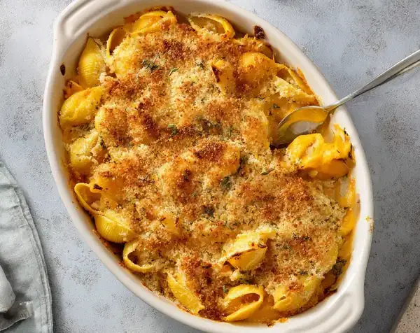 Pumpkin mac and cheese