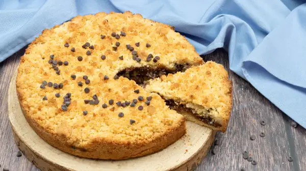 ¡El secreto para un crumble de ricotta y chocolate que nunca se seca!