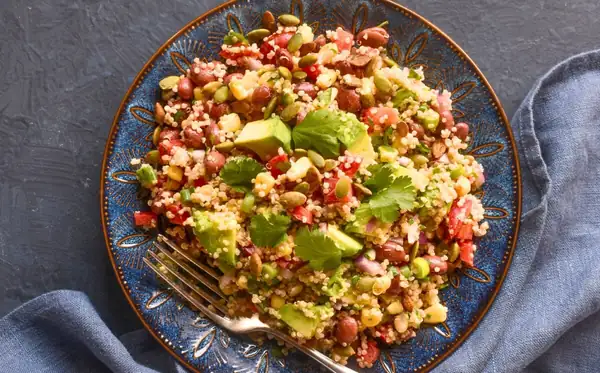 Kaleidoscopic Quinoa Salad