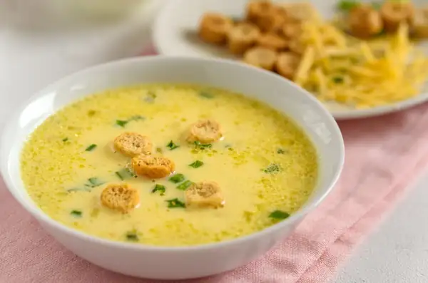 A warming and filling mustard soup. A surprising recipe that everyone will enjoy