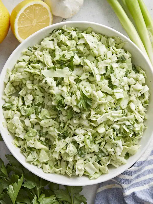 This Green Goddess Salad Is So Good, I Can't Believe It's Cabbage! 🥗