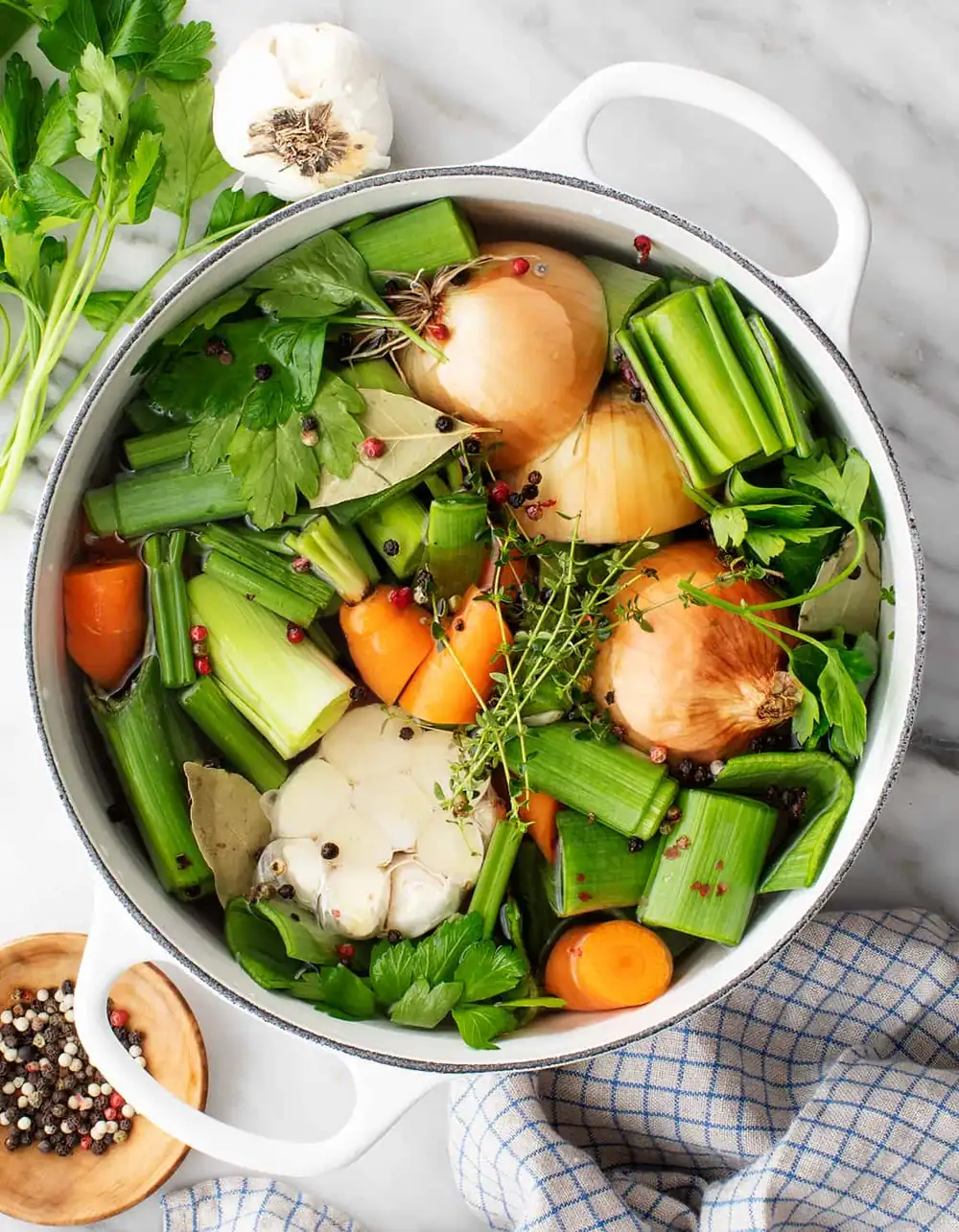 How to Make Vegetable Stock