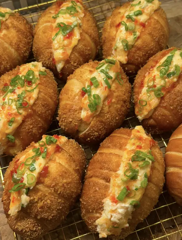 Crab Rangoon Salt Bread