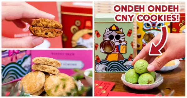 Baker's Brew ofrece delicias para el Año Nuevo Chino, como el Bak Kwa de piña y las galletas Hae Bee Hiam, en latas coleccionables con forma de gato de la fortuna
