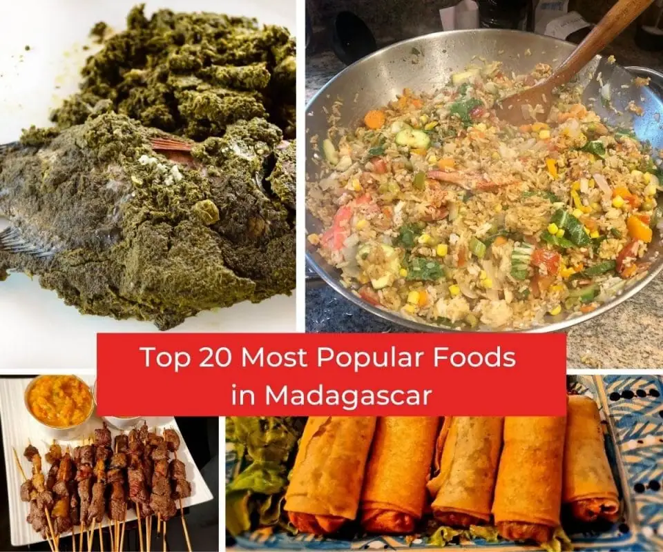 Los 20 alimentos más populares de Madagascar