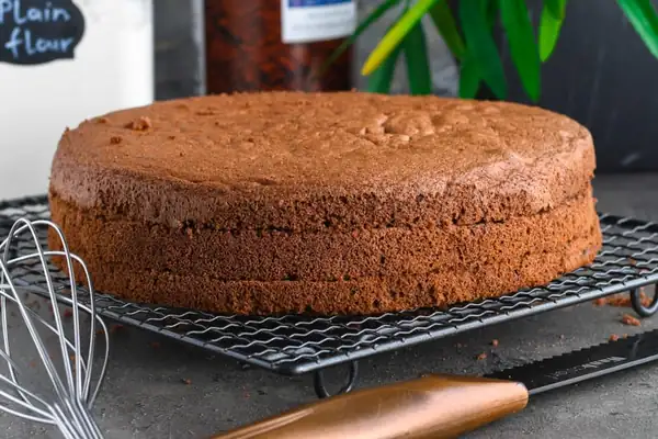 Bizcocho de chocolate infalible: una receta fácil, ligera y muy alta