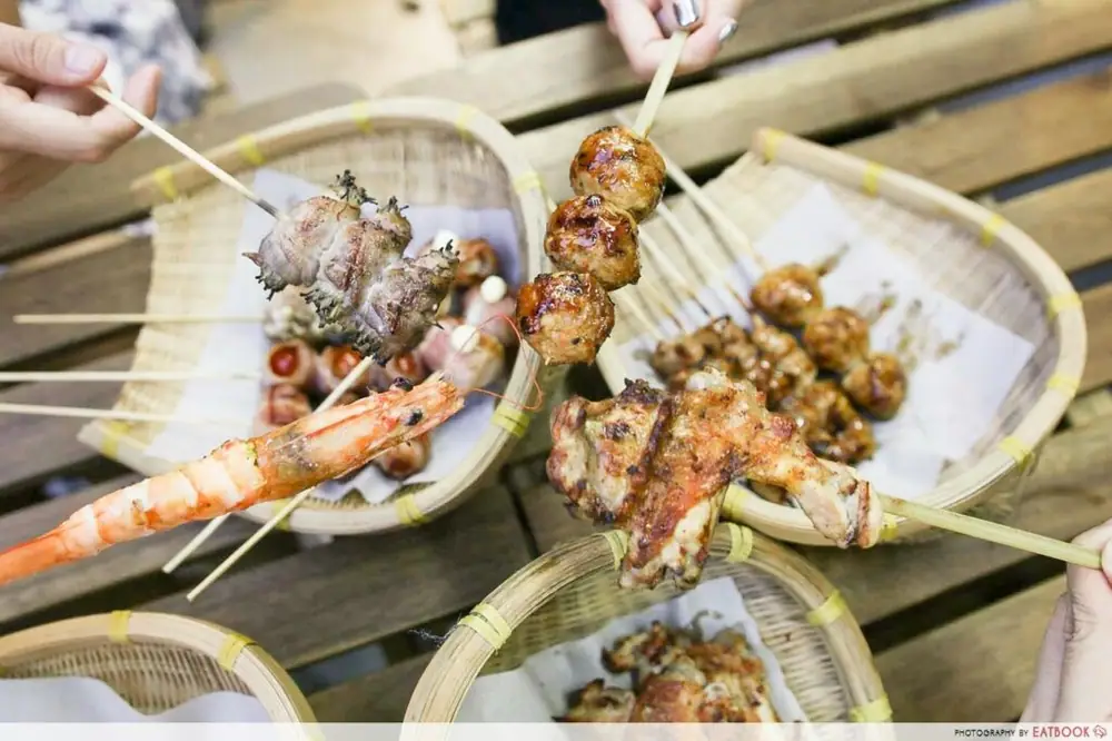 Reseña de The Skewer Bar: Descubren un local secreto de yakitori en Geylang