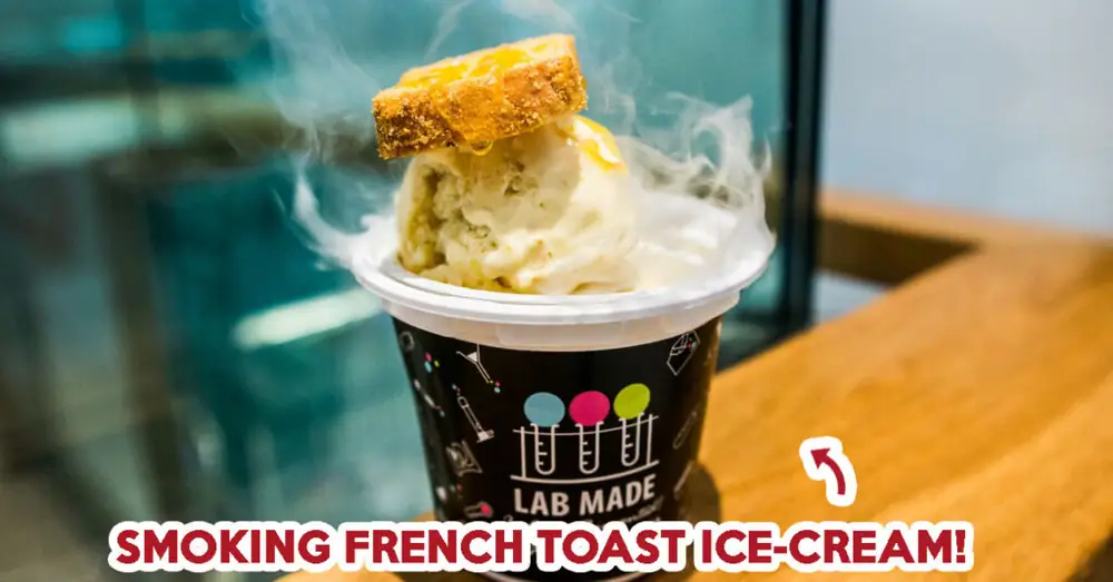Reseña de Lab Made: Tostadas francesas y helado de Liu Sha Bao elaborados con nitrógeno líquido