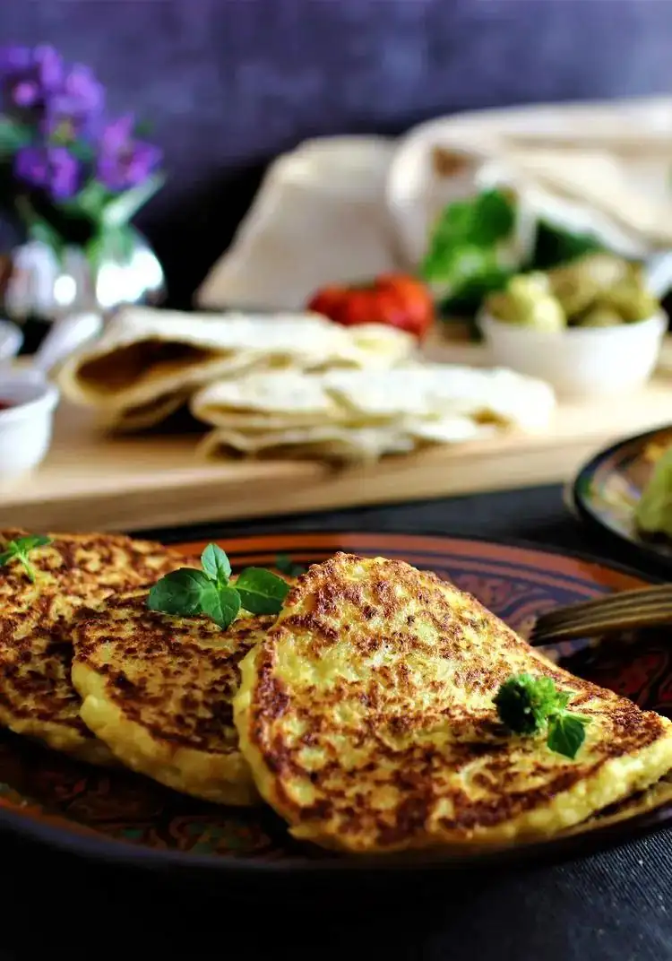 Cauliflower Pancakes