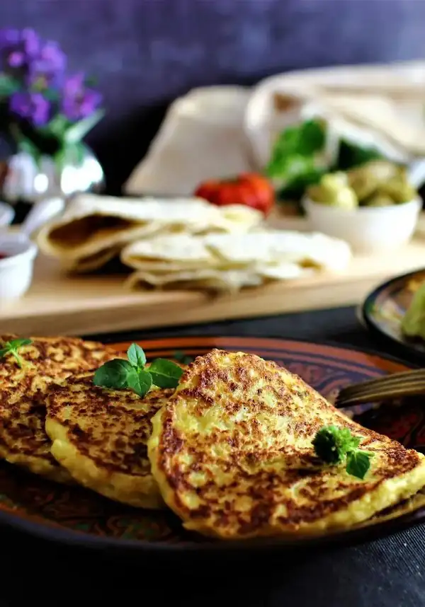 Cauliflower Pancakes