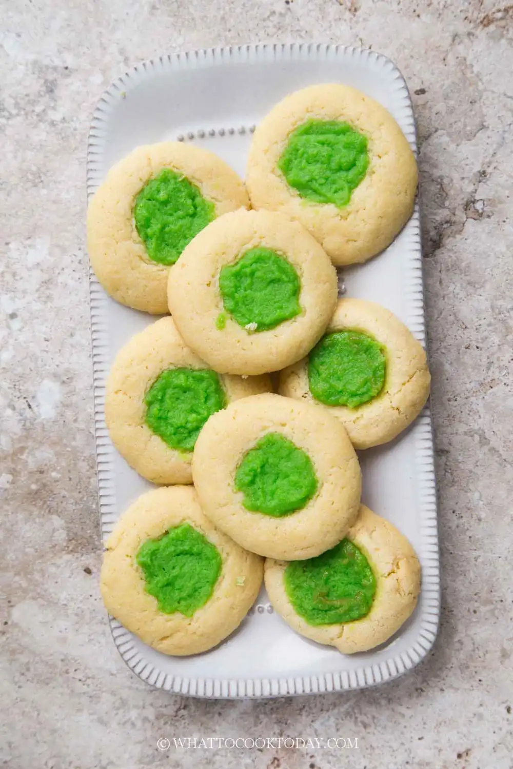Kaya Jam Thumbprint Cookies