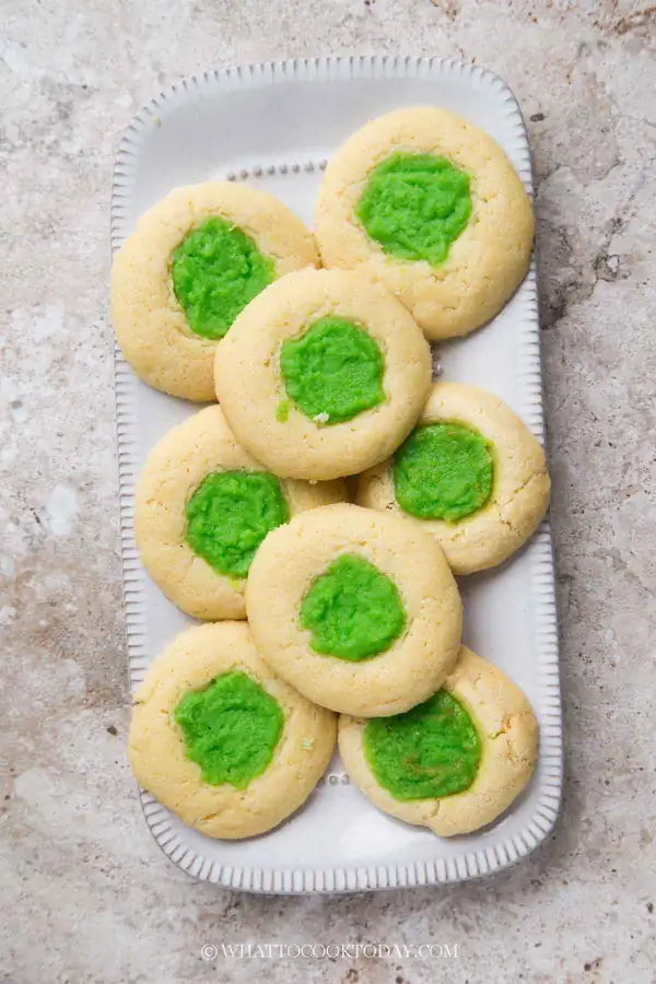 Kaya Jam Thumbprint Cookies