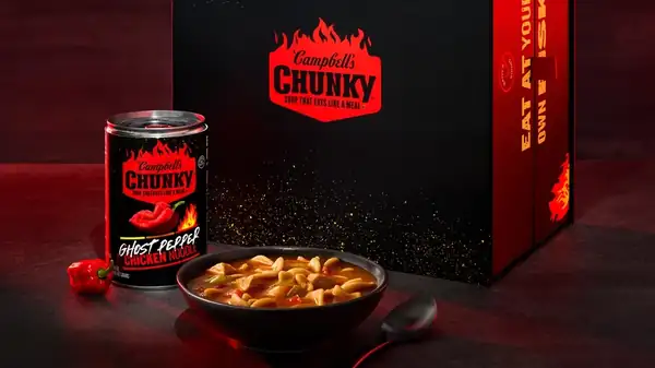 Campbell's New Ghost Pepper Soup Is 13 Times Spicier Than Before