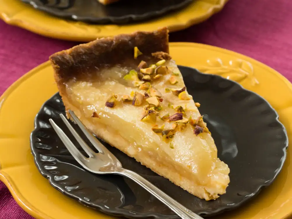 Pear tart
