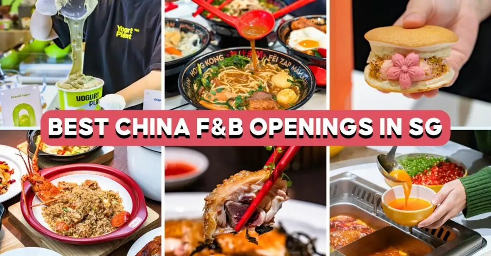 17 famosas aperturas de restaurantes chinos en Singapur para 2026: batidos de yogur, empanadillas fritas y más