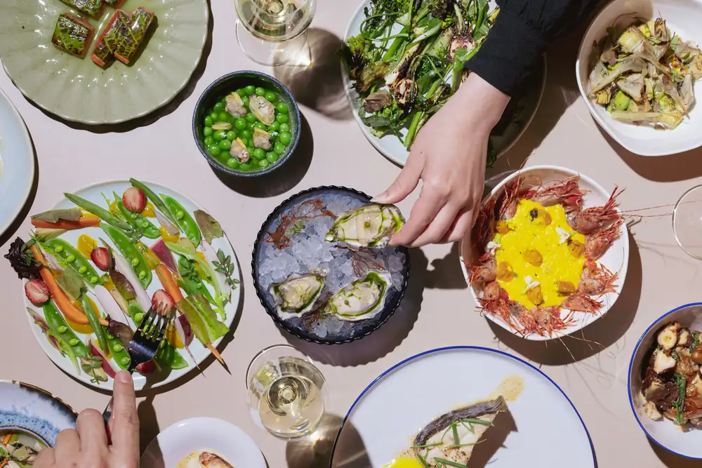 A Fine Dining Restaurant Alum Dishes Fanciful Seafood in Union Square