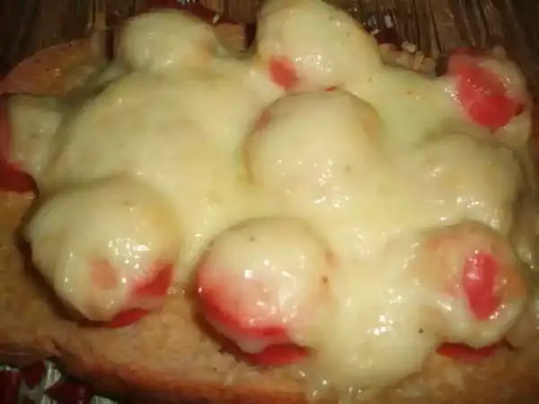 Recipe for croque knacki and pancake party