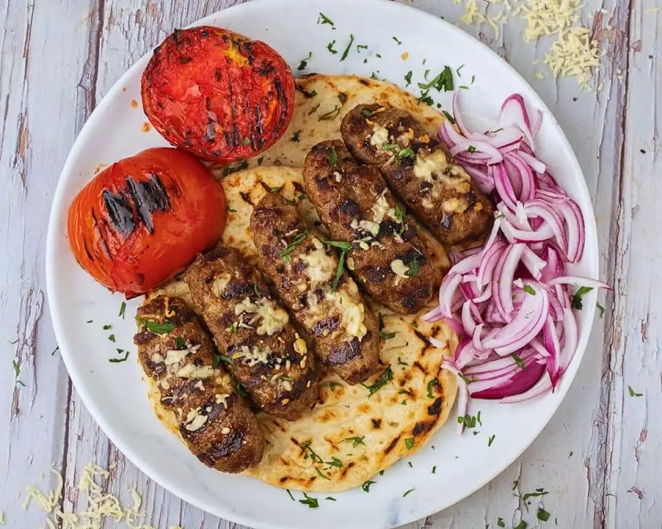 Cheese-Stuffed Kebabs (Kaserli Kebab)