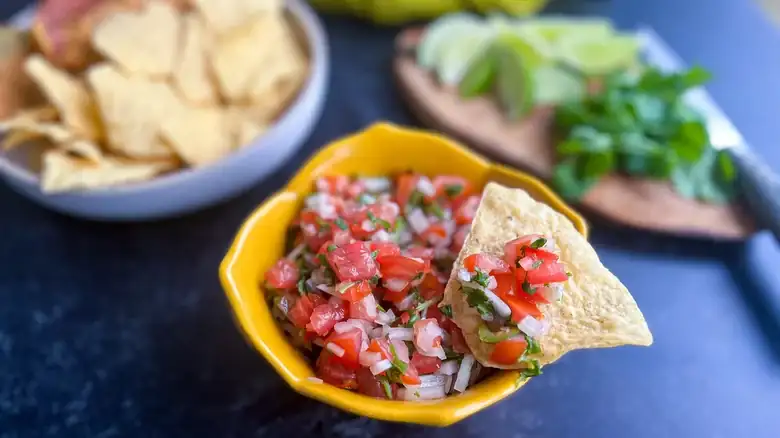 Spicy Serrano Pico De Gallo Recipe