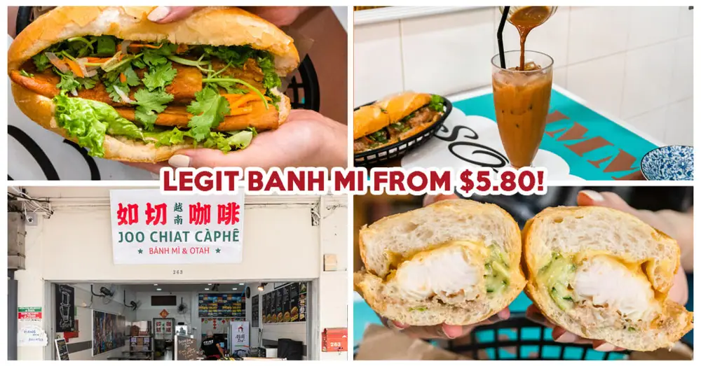 Reseña de Joo Chiat Caphe: Banh Mi apto para musulmanes con relleno de otah y filete de pescado