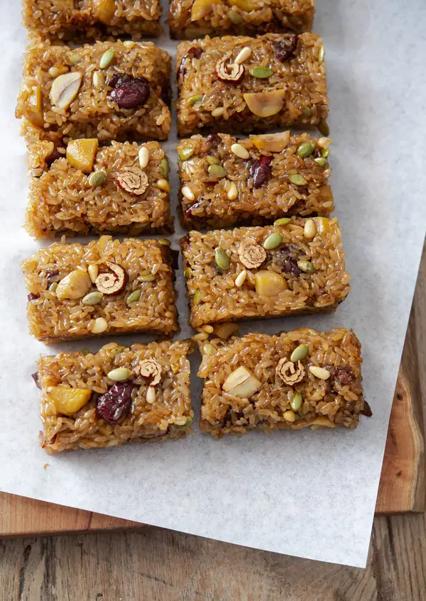 Yakshik (Korean Sweet Rice Dessert Made Easy)