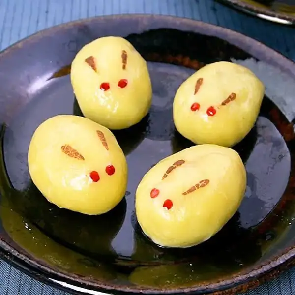 Cute appearance too! Recipe video and instructions for making moon-viewing bunny dumplings