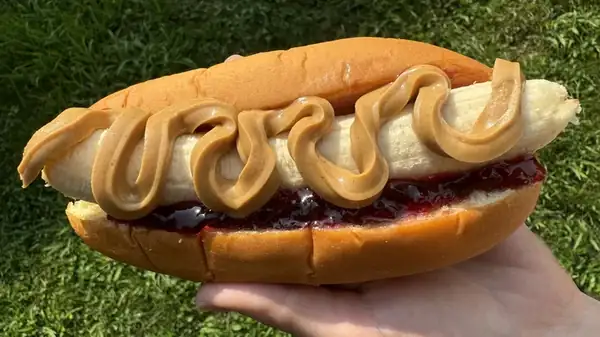 Leftover Hot Dog Buns Are The Perfect Bread For PBB&J Sandwiches