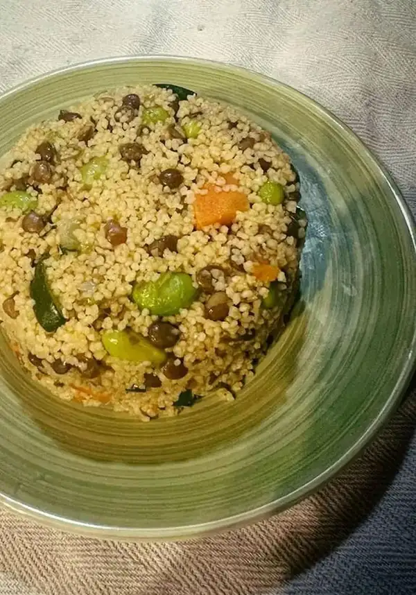 COUS COUS CON VERDURE 🥕🥒