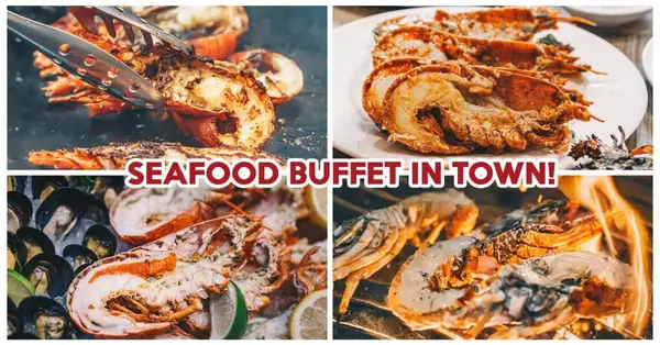 J65 Has Daily Seafood Buffets Featuring BBQ Seafood, Oysters & Lobsters From $44++ Per Diner