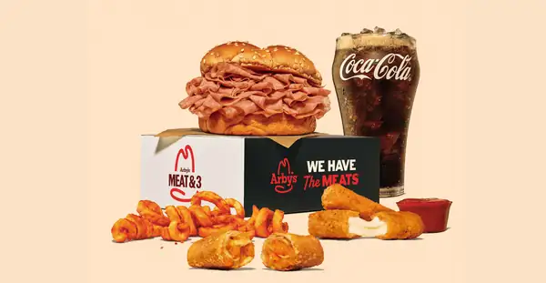 Arby’s offers Meat & 3 Box (with drink and dessert!) for $7.99