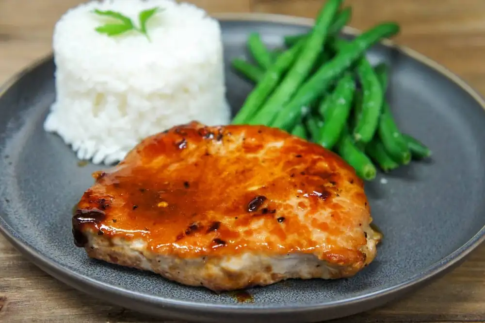 Orange Glazed Pork Chops