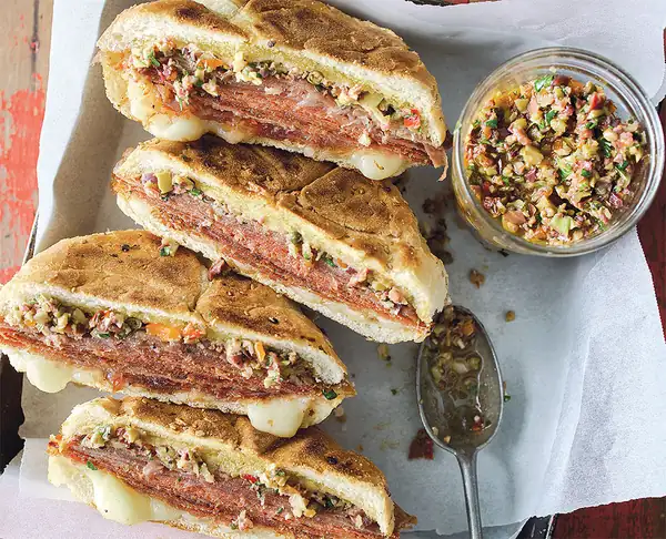 Muffuletta with Olive Relish