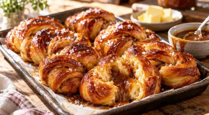 “Forget the pancake batter”: these mini salted caramel brioches are ready in 30 minutes with no rising time required